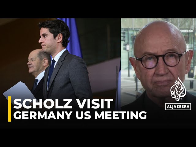 Scholz's Washington visit: German leader meeting president Biden