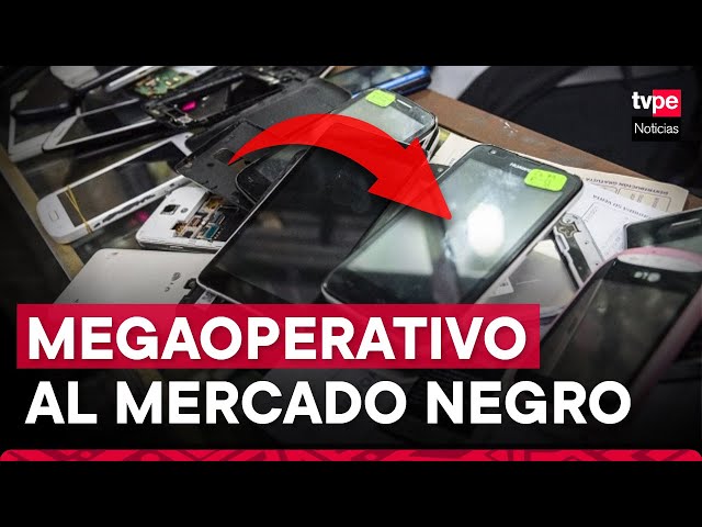 Los Olivos: intervienen a comerciantes vendiendo celulares reportados como robados