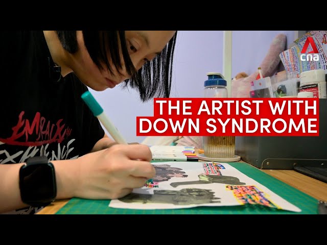 The artist with Down syndrome who finds joy in her intricate paper cuts