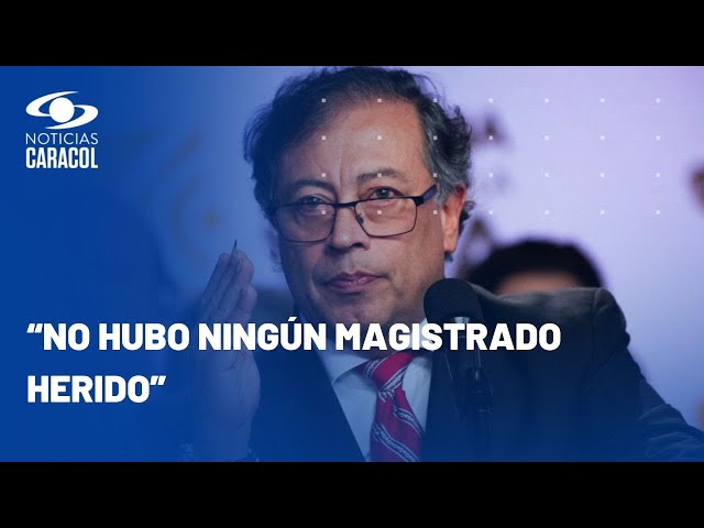 Petro dijo que los magistrados de la Corte “siempre pudieron salir y entrar como quisieran”