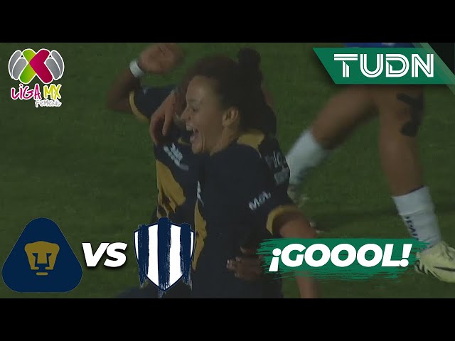 ¡LE DAN LA VUELTA! Ribeiro marca el 2-1 | Pumas 2-1 Rayadas | Liga Mx Femenil- CL2024 J7