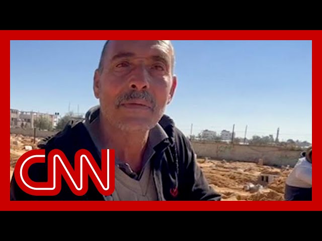 'A bird in heaven': Grandfather cradles 7-year-old granddaughter killed in southern Gaza