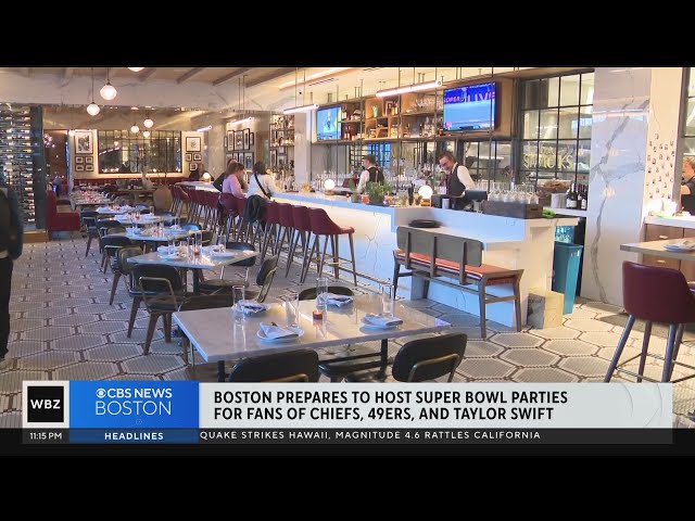 Boston hosts Super Bowl parties for Chiefs, 49ers and Taylor Swift fans