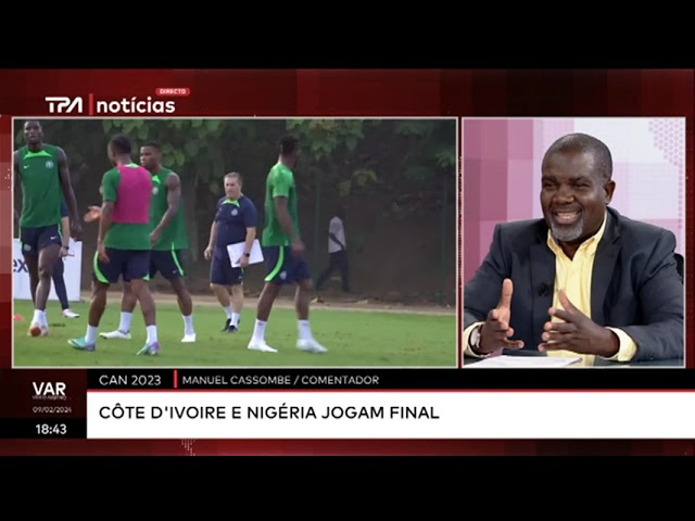 VAR - CAN 2023 Côte D´ Ivoire e Nigéria jogam a final