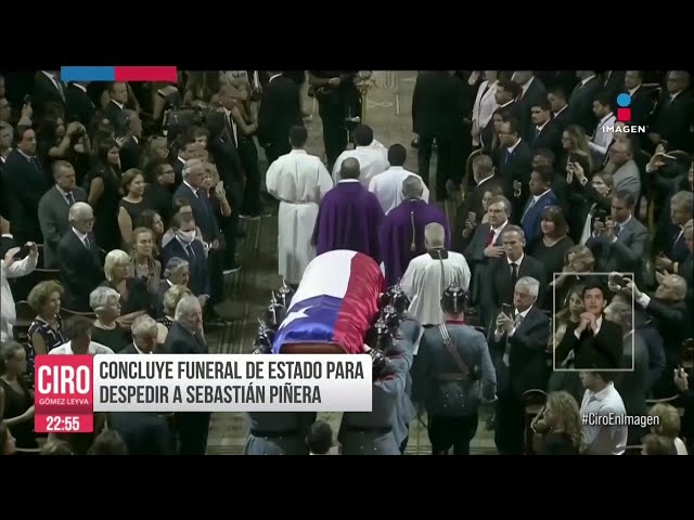 Concluye funeral de Estado para despedir a Sebastián Piñera | Ciro Gómez Leyva