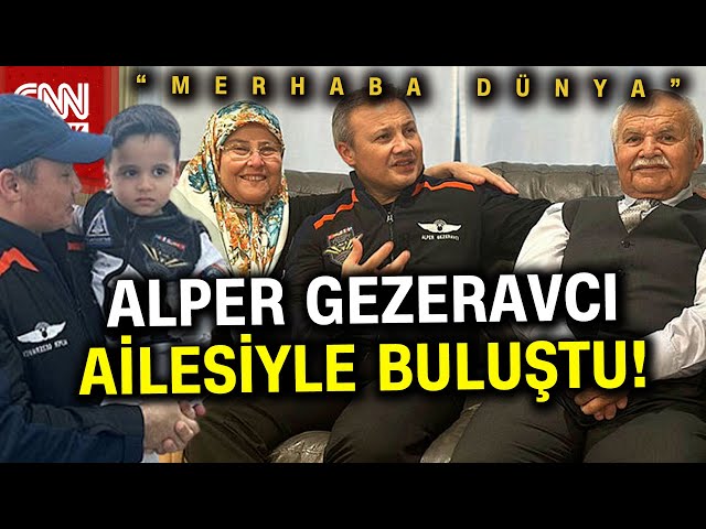 Hasret Bitti! İlk Türk Astronot Alper Gezeravcı Ailesiyle Kavuştu #Haber