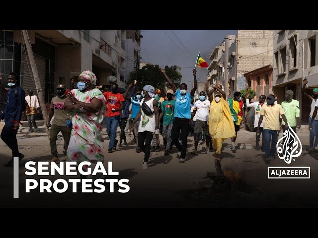 Senegal postponement protests: Burning anger at president's election decision