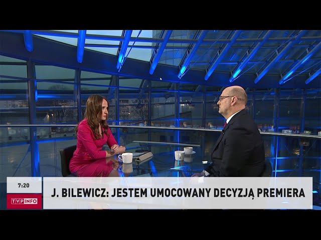 ⁣„Gość Poranka”. Prokurator Jacek Bilewicz: „Jestem umocowany decyzją premiera”