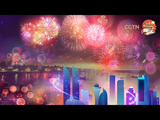 Live: Cross-Straits Spring Festival Fireworks Display