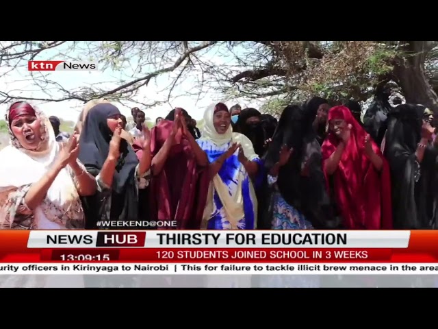 ⁣Thirsty for Education: 120 Students Enroll in a Newly Opened Shublow School in Wajir County