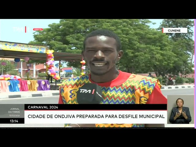 Carnaval 2024 -  Cidade de Ondjiva preparada para desfile municipal