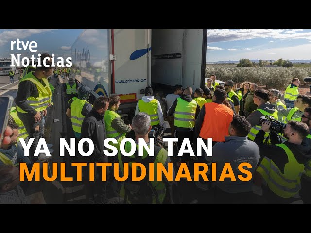 PROTESTAS CAMPO: Ya son CINCO JORNADAS CONSECUTIVAS de MOVILIZACIONES | RTVE Noticias