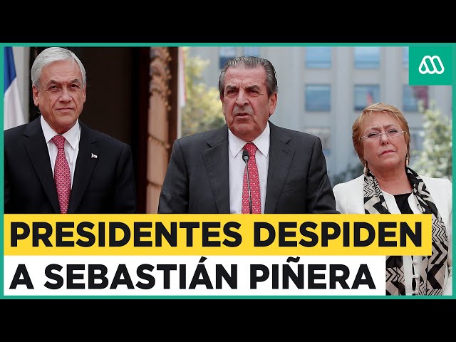 Presidentes de Chile despiden a Sebastián Piñera: Mandatarios realizan homenaje en funeral de estado