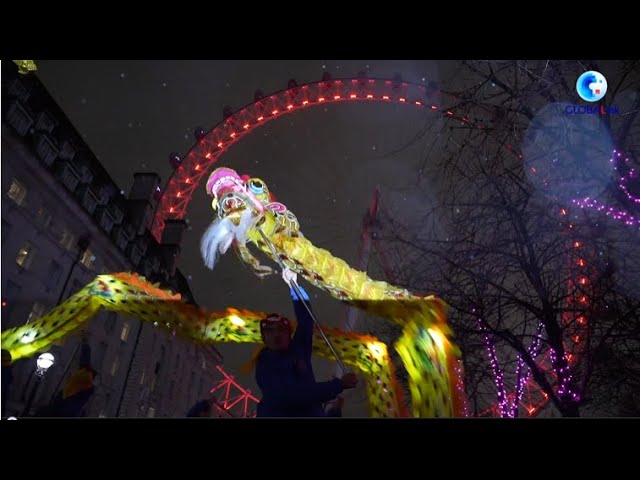 GLOBALink | Britons embrace Chinese New Year with joyous celebrations