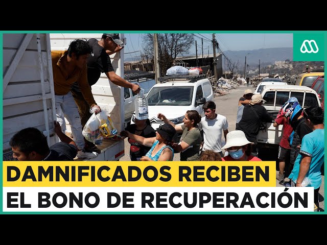 Comienza pago de bono de recuperación: Damnificados reciben el beneficio del Gobierno