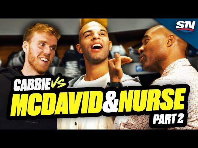 How Well Do Connor McDavid & Darnell Nurse Know Their Oilers Teammates? | Cabbie Vs