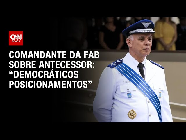 Comandante da FAB sai em defesa de antecessor após revelação de mensagens | AGORA CNN