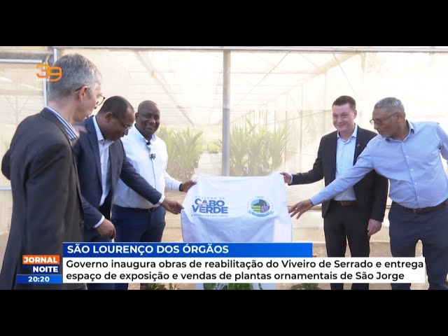 Governo inaugura  obras de reabilitação do Viveiro de Serrado e entrega espaço de exposição