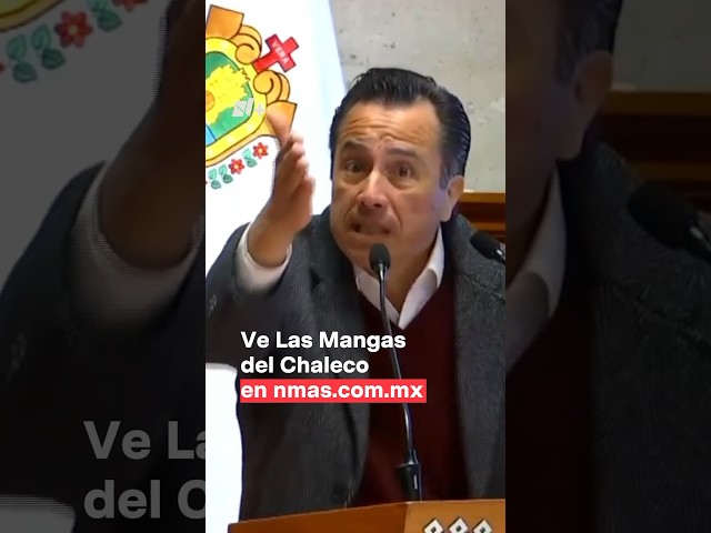 La justificación de Cuitláhuac García de la falta de pagos - Las Mangas del Chaleco