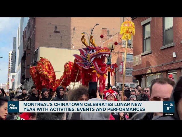 Montreal Lunar New Year Festival celebrated in Chinatown