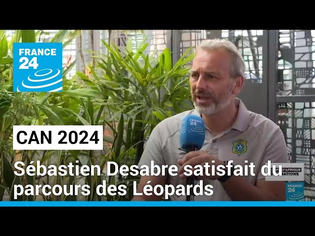 CAN 2024 : le sélectionneur de la RD Congo satisfait du parcours des Léopards • FRANCE 24