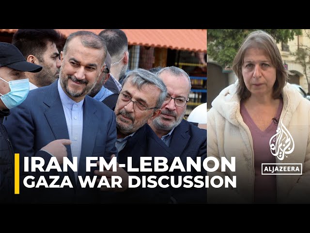 Iranian FM visits Lebanon: Israel's war & regional security dominate talks