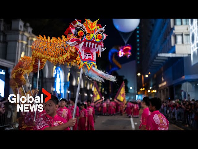 Lunar New Year: Cities worldwide welcome the Year of the Dragon 