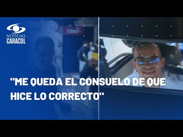 Ejemplo de honestidad: conductor en Medellín devolvió billetera con gran suma de dinero