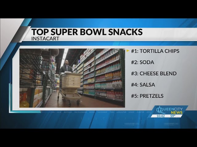 Top snacks for The Big Game: Instacart