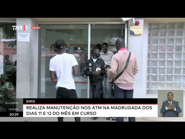 EMIS - Realiza manutenção nos ATM na madrugada dos dias 11 e 12 do mês em curso