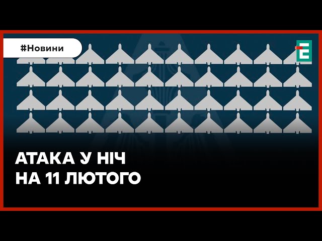 Нічна АТАКА ШАХЕДІВ: українська ППО знищила 40 із 45 ворожих дронів