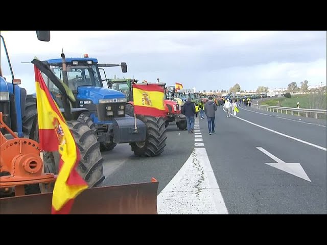 Así ha sido el fin de semana de manifestaciones agrícolas en España