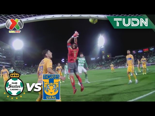 ¡MILAGRO PARA TIGRES! Se le niega el gol a Santos | Santos 0-3 Tigres | CL2024 - Liga Mx J6 | TUDN