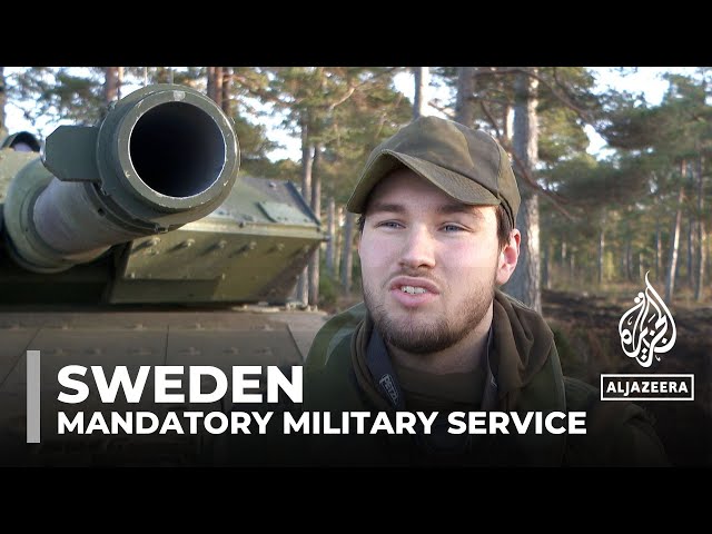 Sweden reintroduces mandatory military service