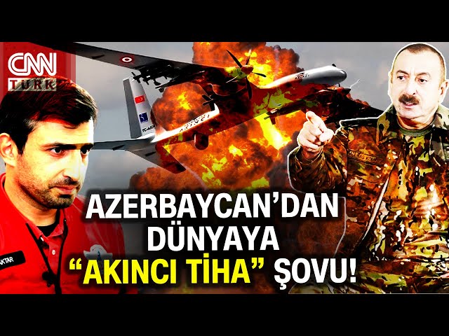 Azerbaycan'dan Dünyaya "AKINCI TİHA" Şovu! İlham Aliyev ve Selçuk Bayraktar Eşlik Ett