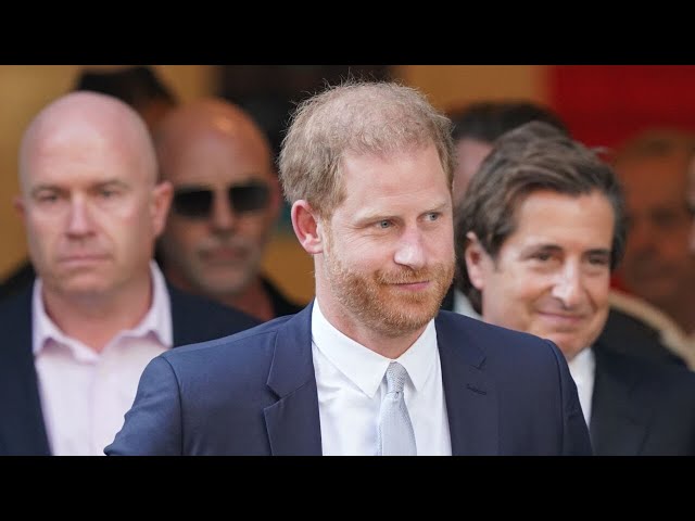 Prince Harry claims ‘significant victory’ in MGN phone hacking settlement