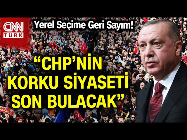 Cumhurbaşkanı Erdoğan Tekirdağ'da! Erdoğan: "Halk CHP'nin Belediyelerinde Hizmet Göre