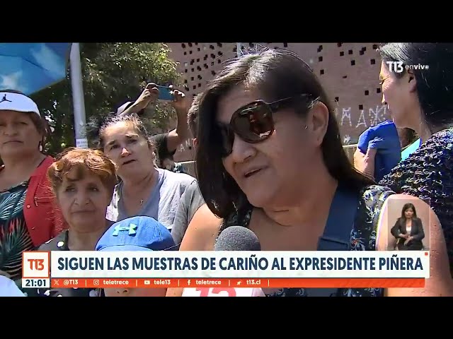 Cientos de personas visitan tumba de expresidente Sebastián Piñera, un día después de su funeral