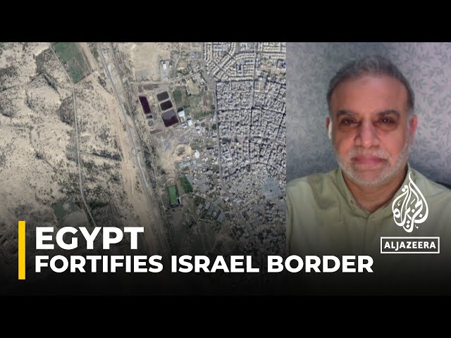 Satellite images reveal how Egypt tightened borders with Gaza