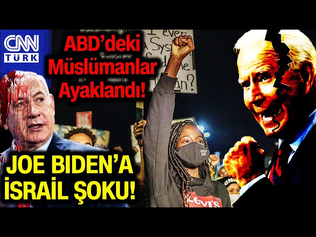 ABD'deki Müslümanlar Ayaklandı! ABD'de Joe Biden'a İsrail Şoku... #Haber