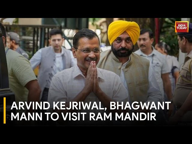 Arvind Kejriwal & Bhagwant Mann To Visit Ram Mandir In Ayodhya