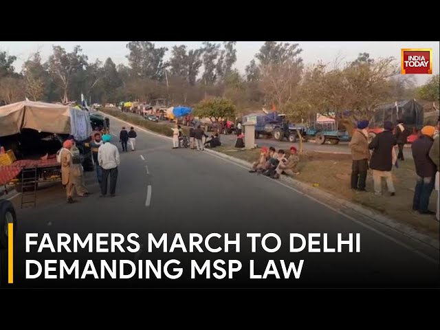 Delhi Chalo March Planned By Over 200 Farmer Unions For MSP Demand