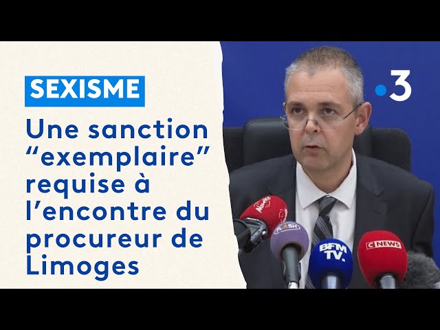 ⁣Propos graveleux et sexistes : l’avenir du procureur de la République de Limoges en suspens