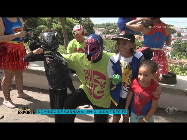 Domingo de Carnaval em Olinda têm blocos tradicionais e shows