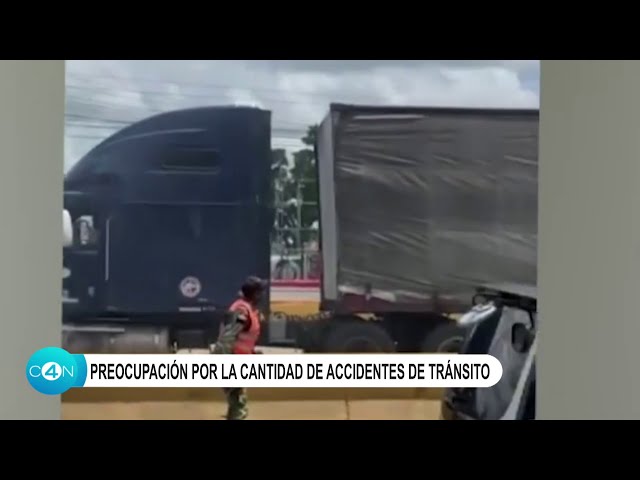 Preocupación por la cantidad de accidentes de tránsito