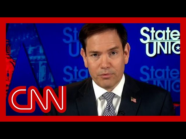 Marco Rubio reacts to Trump threatening NATO country to 'pay up'