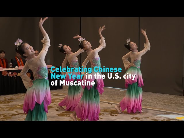 Celebrating Chinese New Year in the U.S. city of Muscatine