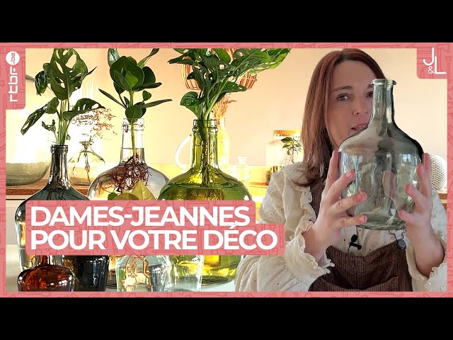 Dames-jeannes : comment les intégrer à votre déco | Jardins et Loisirs