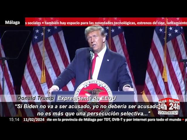 Noticia - Trump: "Si Biden no va a ser acusado entonces yo no debería ser acusado"