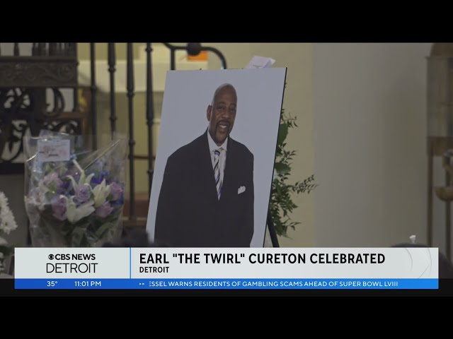 Earl "The Twirl" Cureton Celebrated